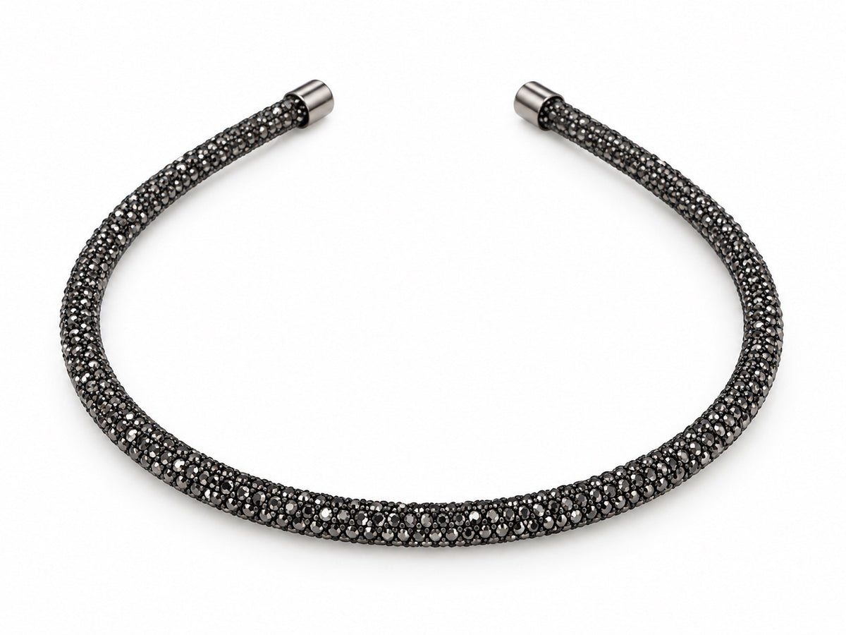 Black Strass Headband