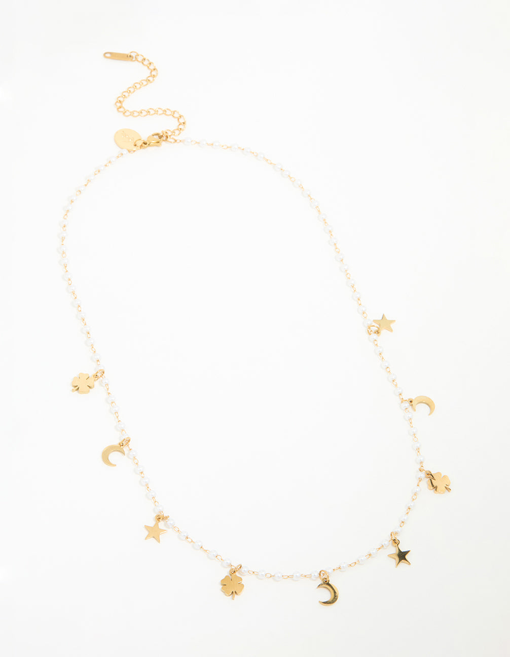 Star&Moon Chain Neckace