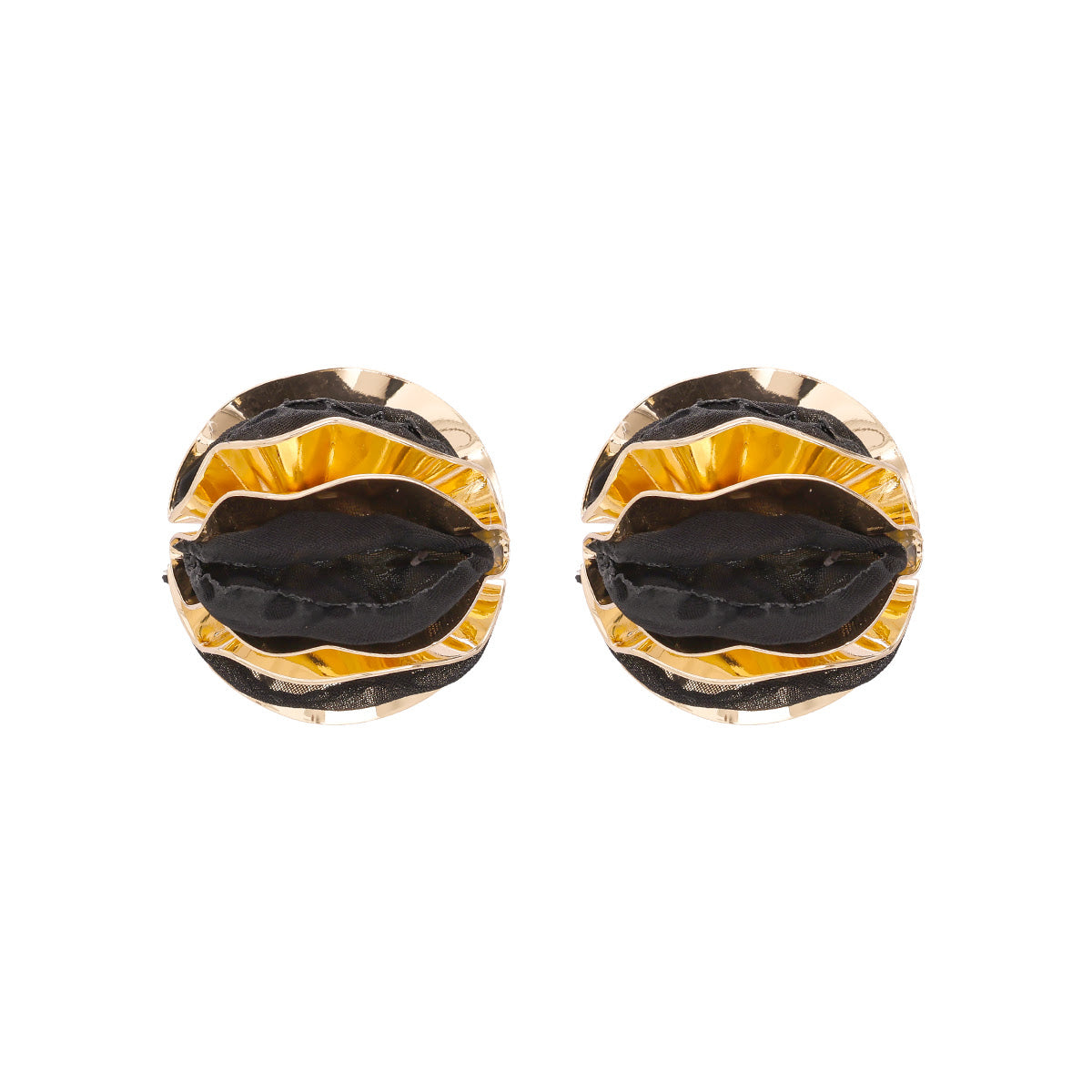 GoldHalf Earrings