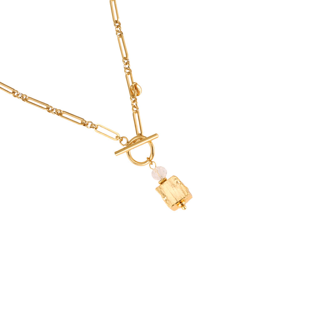 Gold Ball Necklace