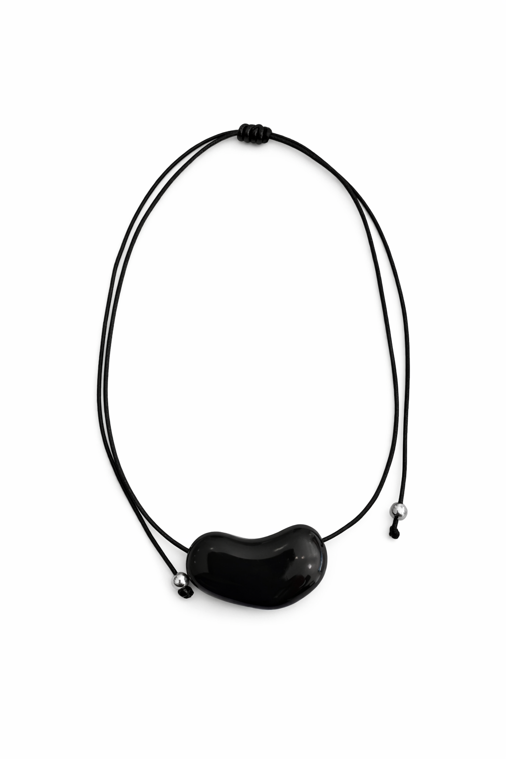 Black Stone Necklace