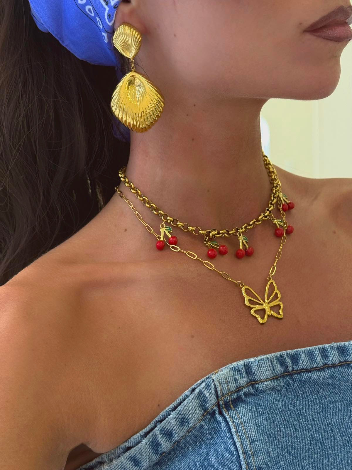 Cherries Necklace