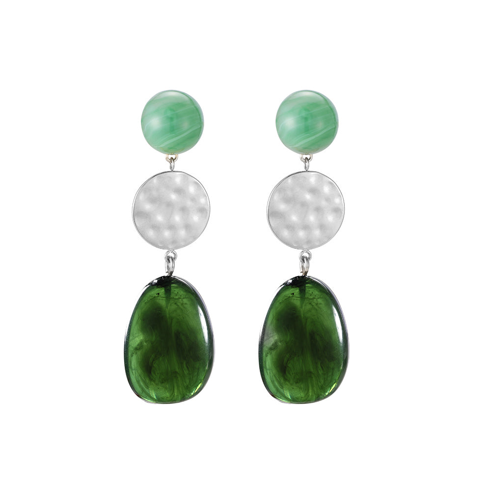 Green Earrings