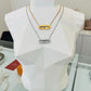 Aniela Three Zircon Necklace