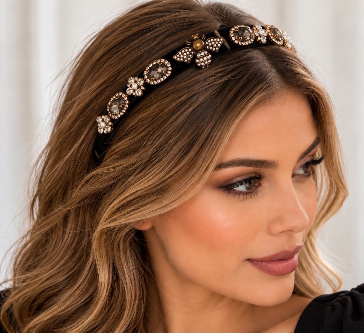 Black Bee Headband