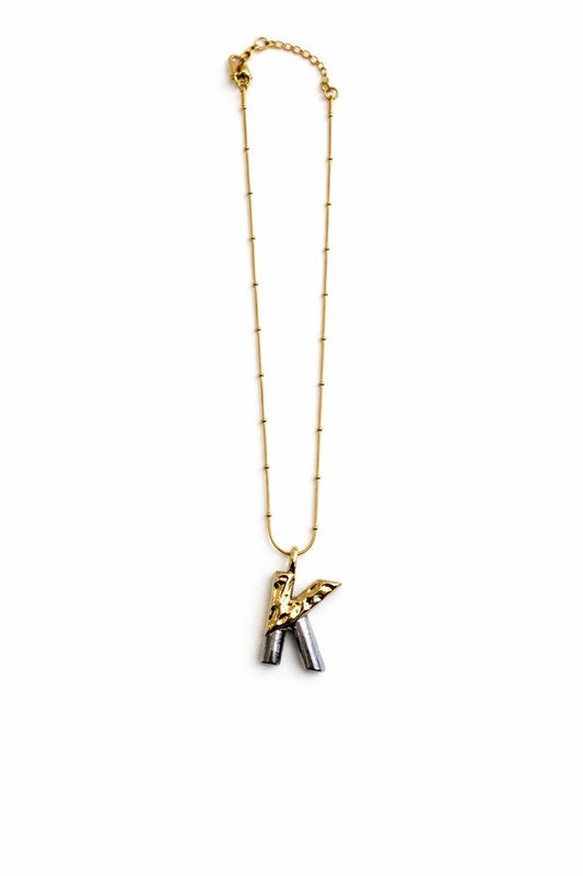 Double Monograms Necklace