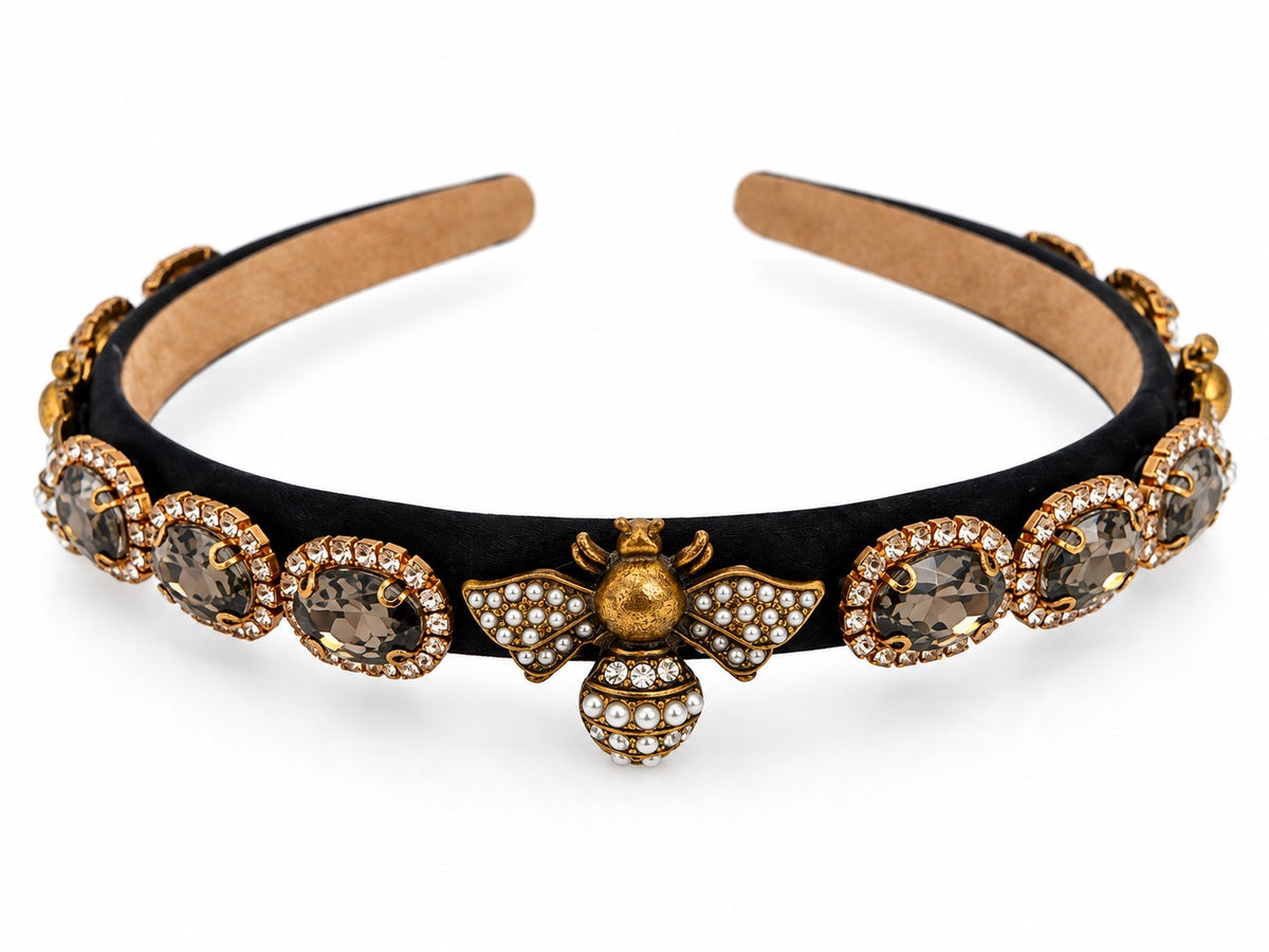 Black Bee Headband