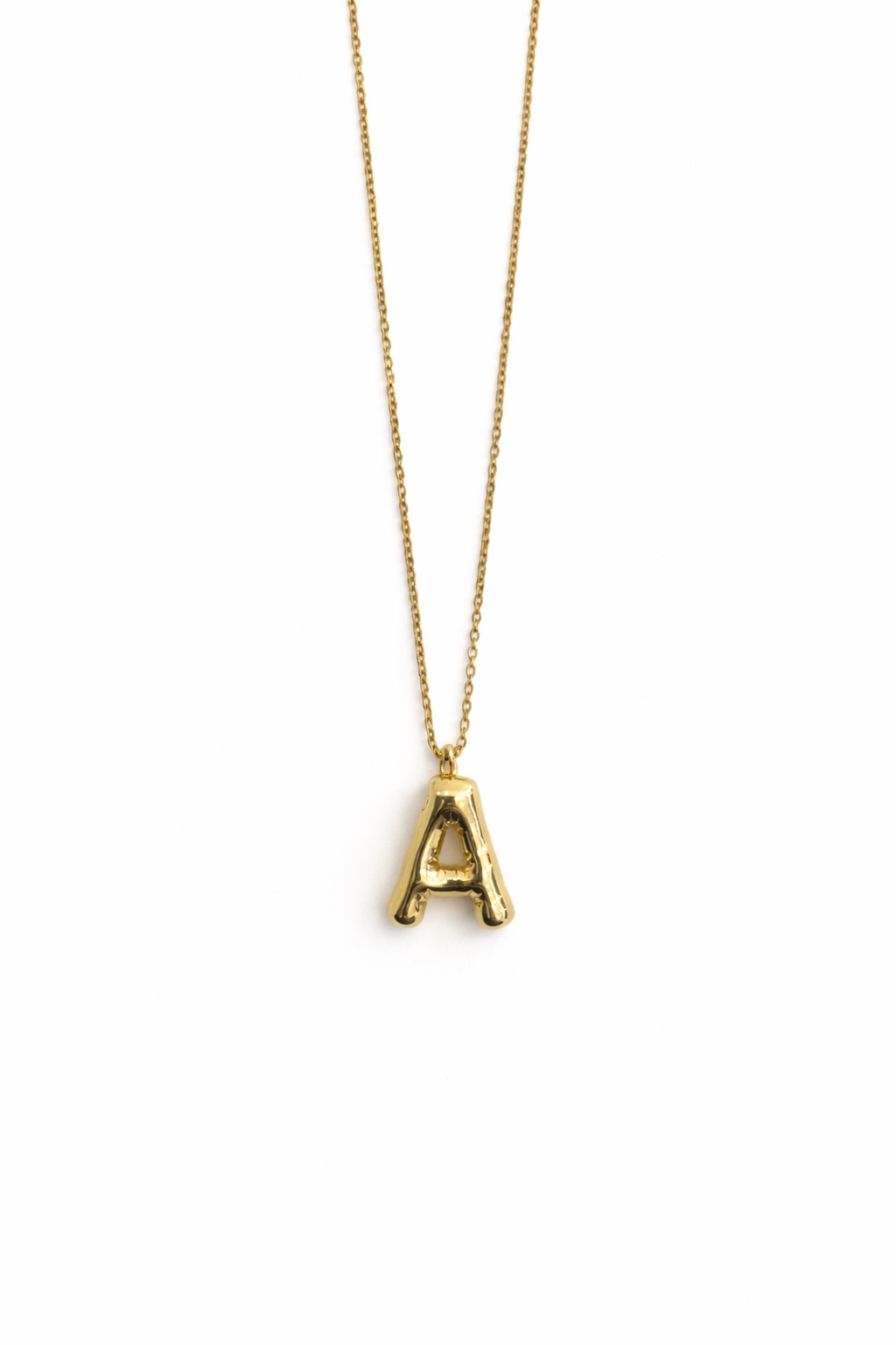Bubble Monograms Necklace