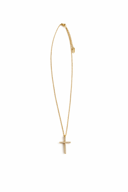 Slim Cross Necklace