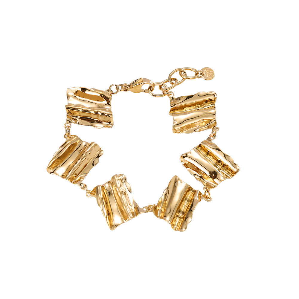 Gold Leave Bracelet