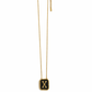 Knitted Monogram Necklace
