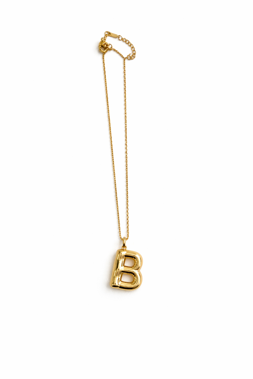Bubble Monograms Necklace