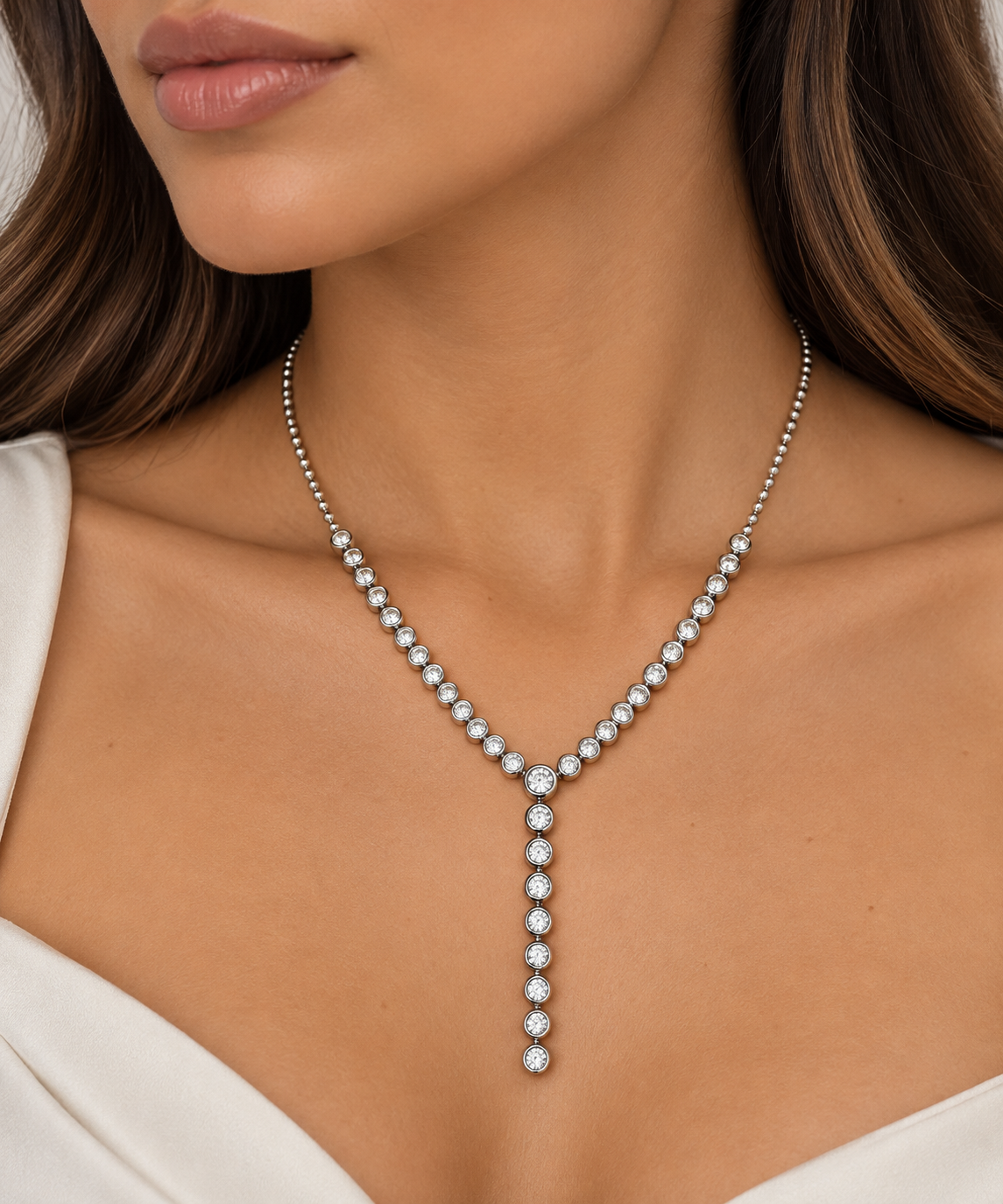 Riviera Tie Chain Necklace