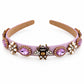 Purple Bee Headband