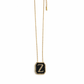 Knitted Monogram Necklace