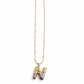 Double Monograms Necklace