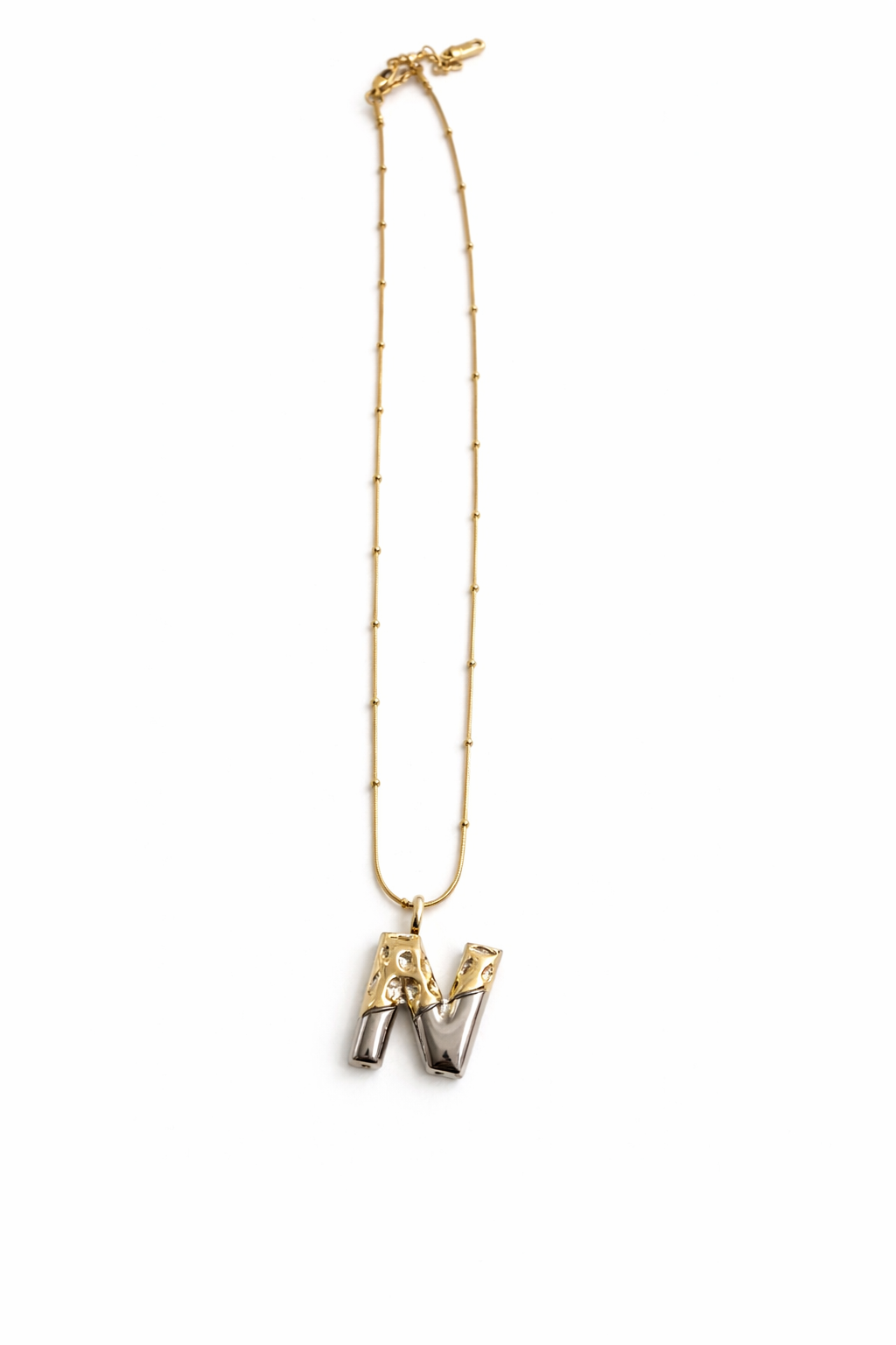 Double Monograms Necklace