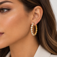 Riviera Hoop Earrings