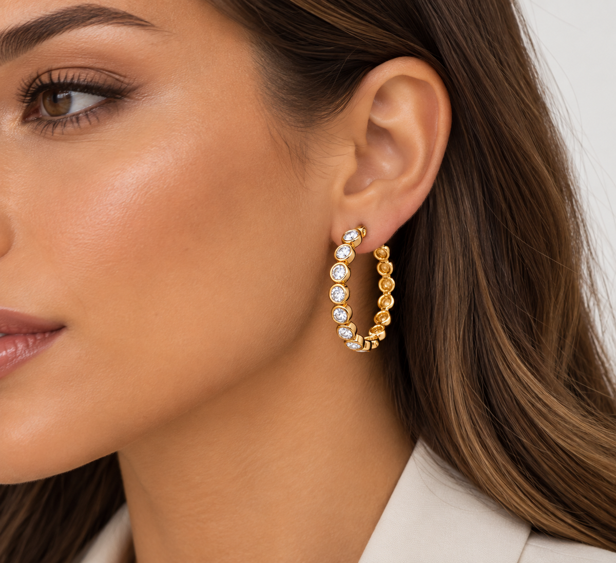 Riviera Hoop Earrings