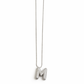 Bubble Strass Monograms  Necklace