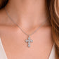 Riviera Cross Small Necklace