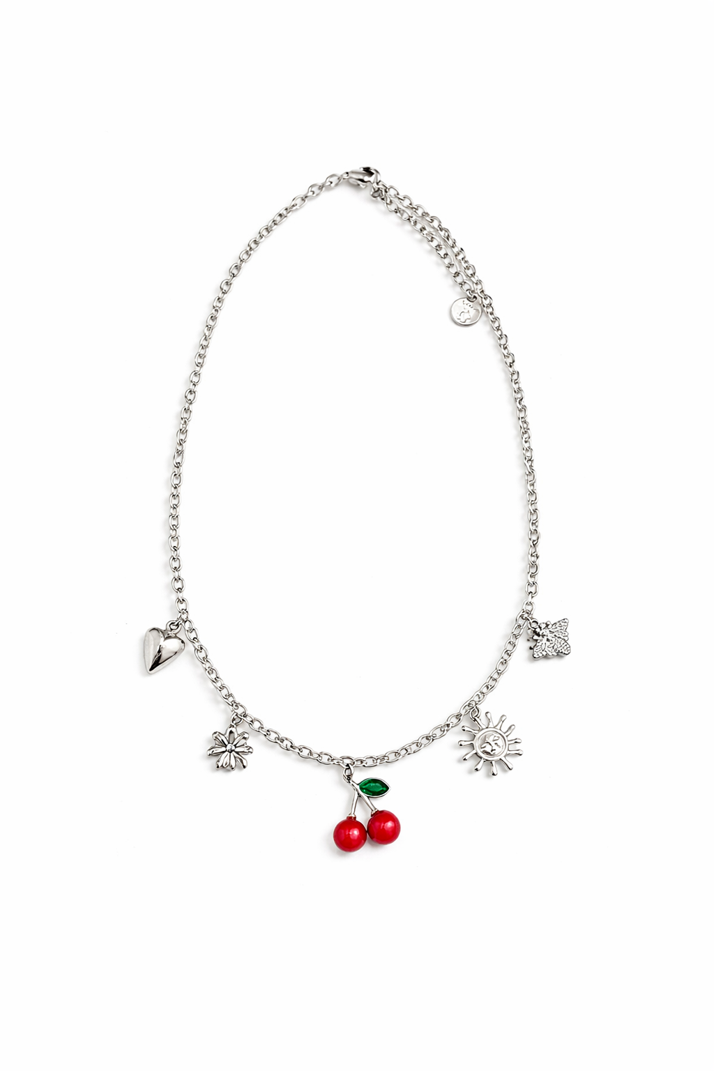 Cherry & Sun Necklace