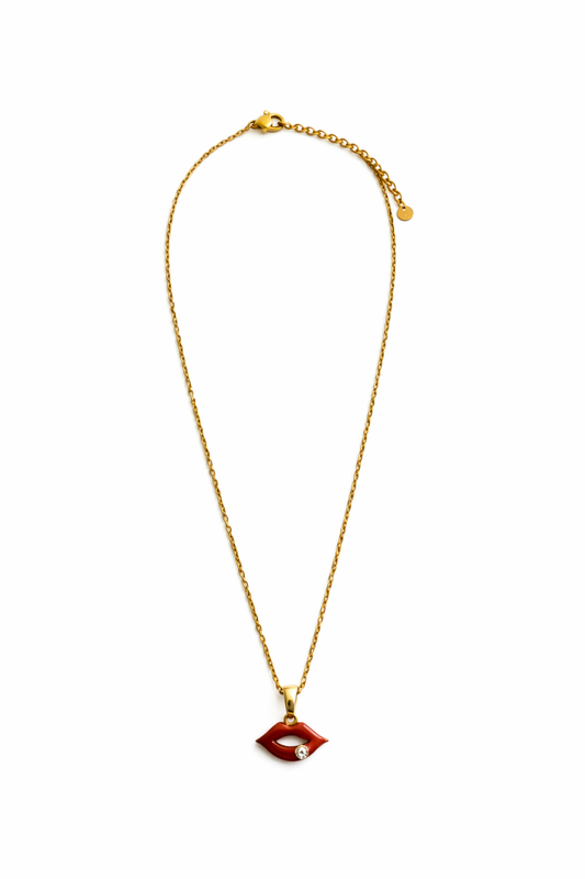 Lips Necklace