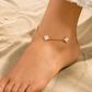 Cross Anklets
