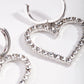 Diamond Heart Earrings