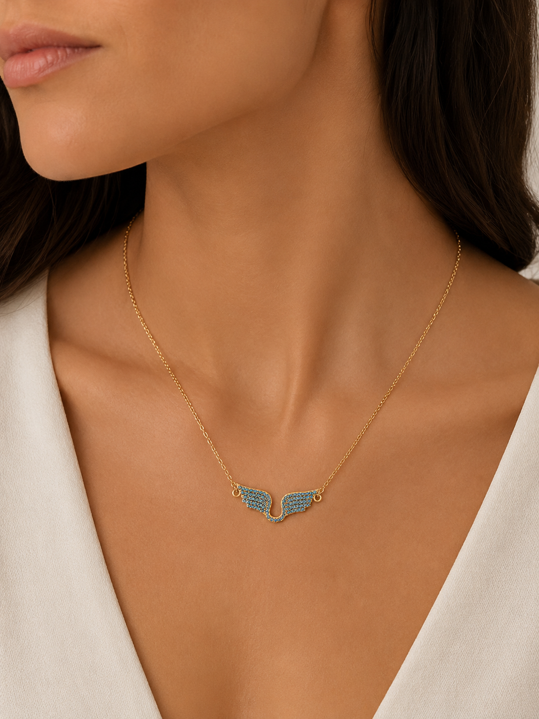 Feathery Necklace