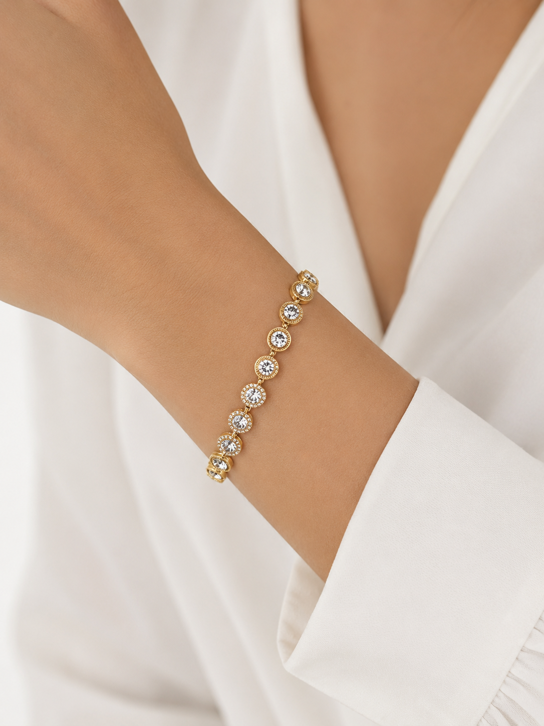 Riviera Big Strass Bracelet