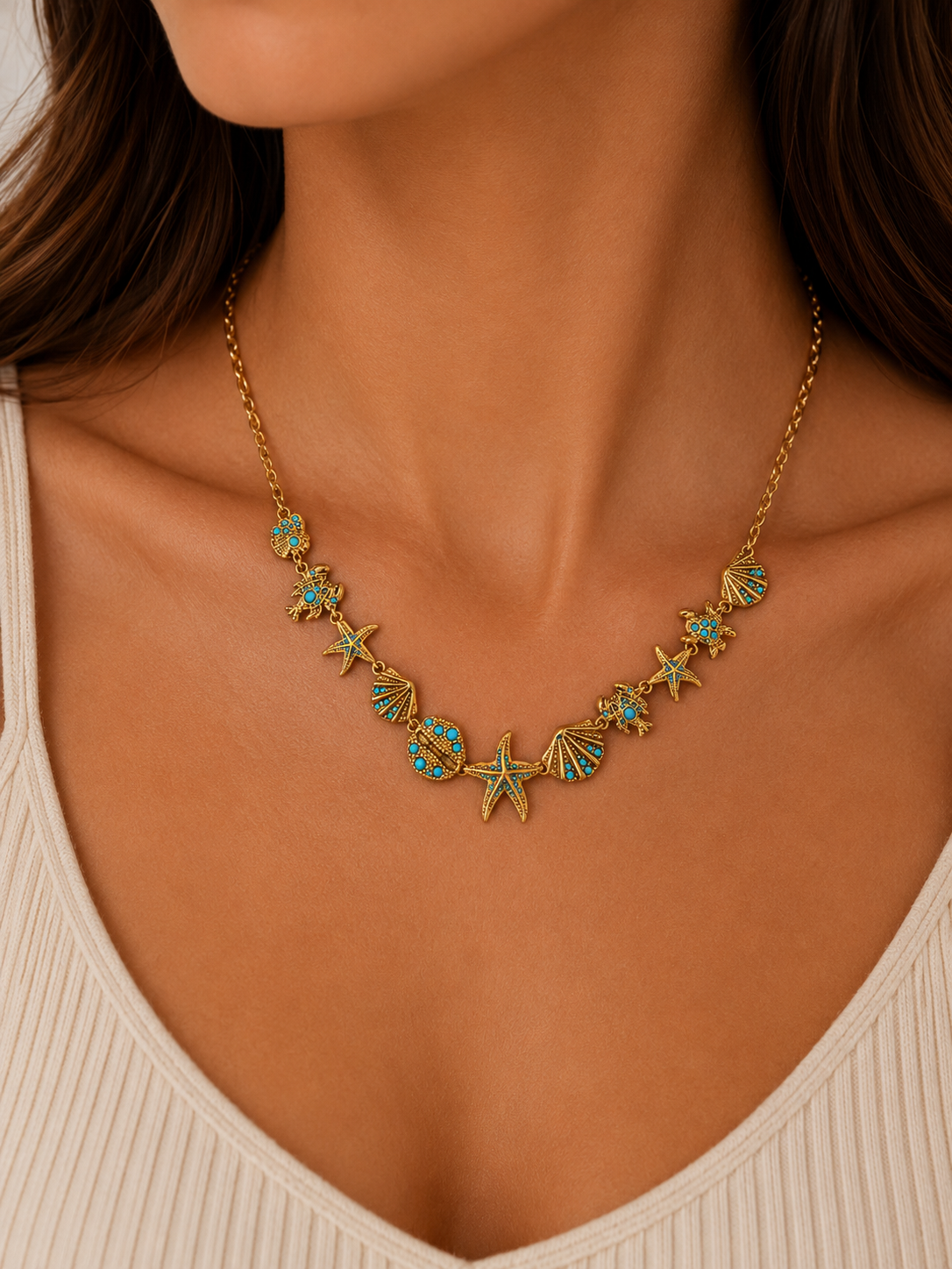 Starfish Necklace