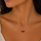 Red Lips Necklace