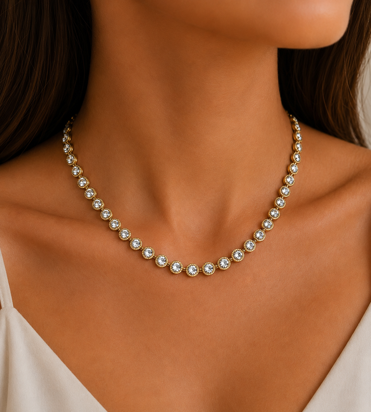 Riviera Big Strass Necklace