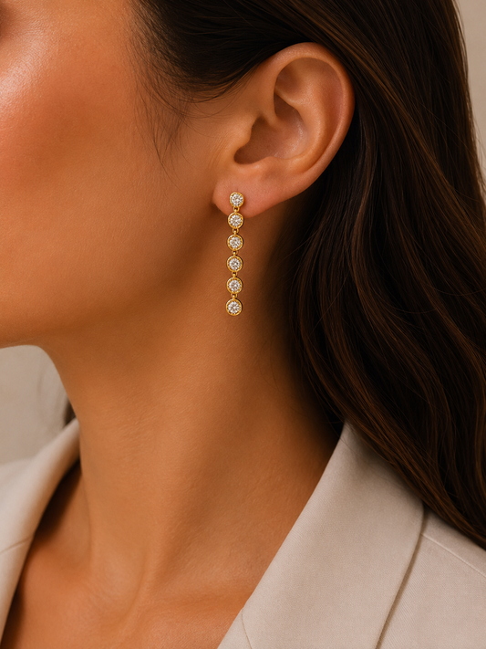 Riviera Circle Earrings