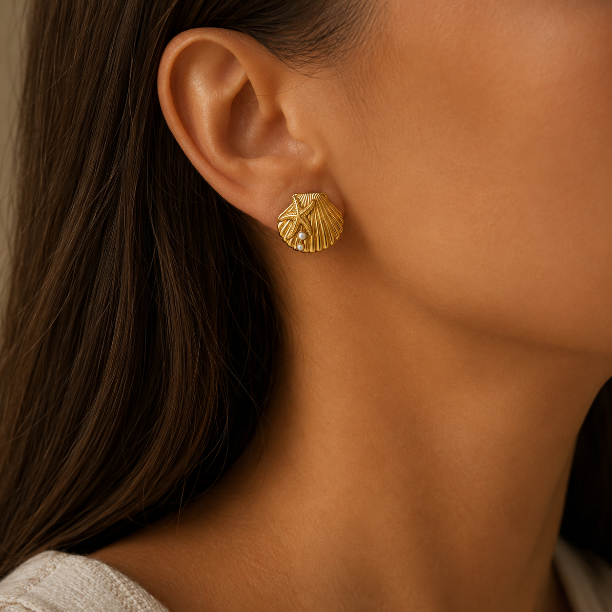 Pearl Shell Earrings