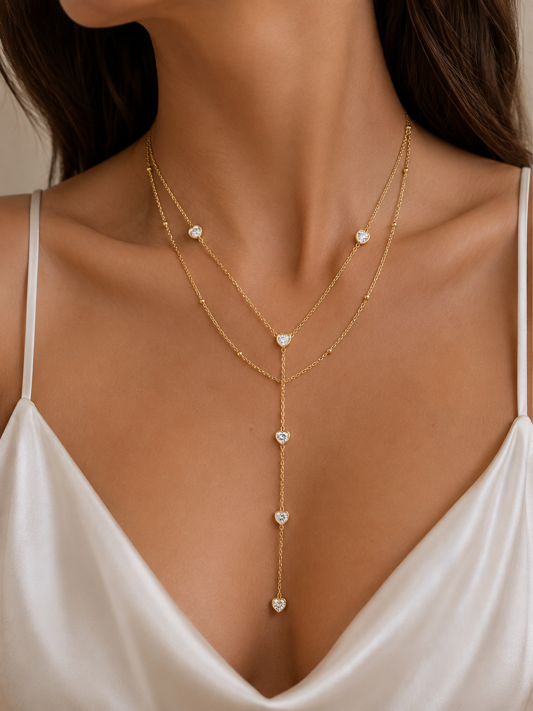 Heartbeat Tie Chain