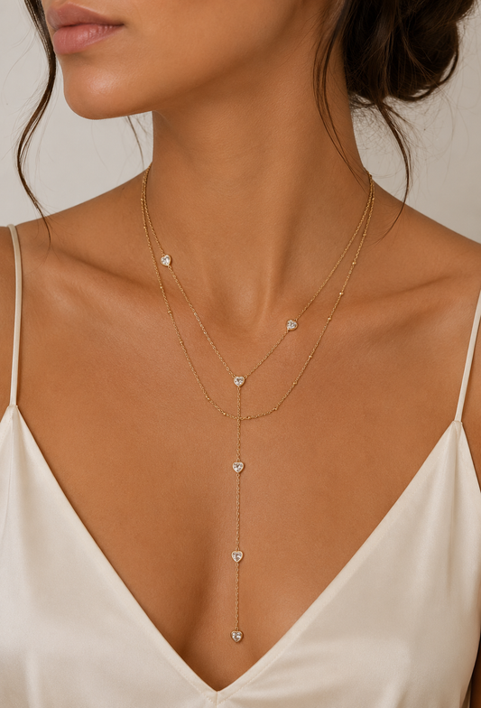 Heartbeat Tie Chain