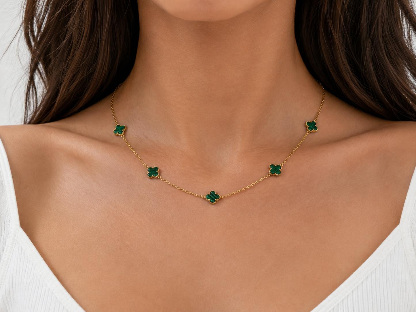 Van Green Necklace