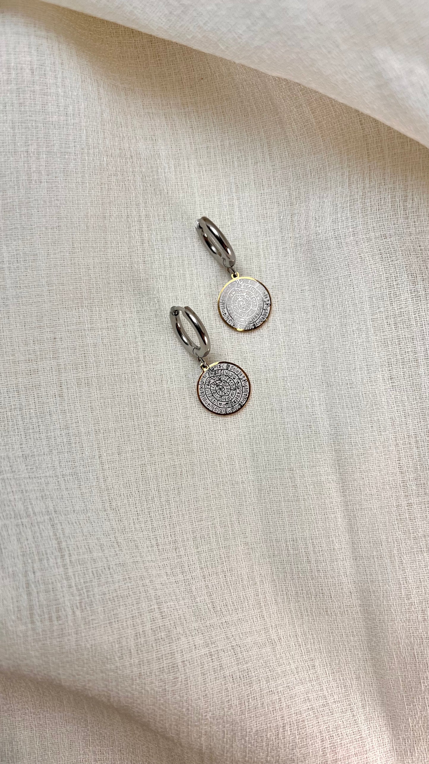 Discphaistos Earrings