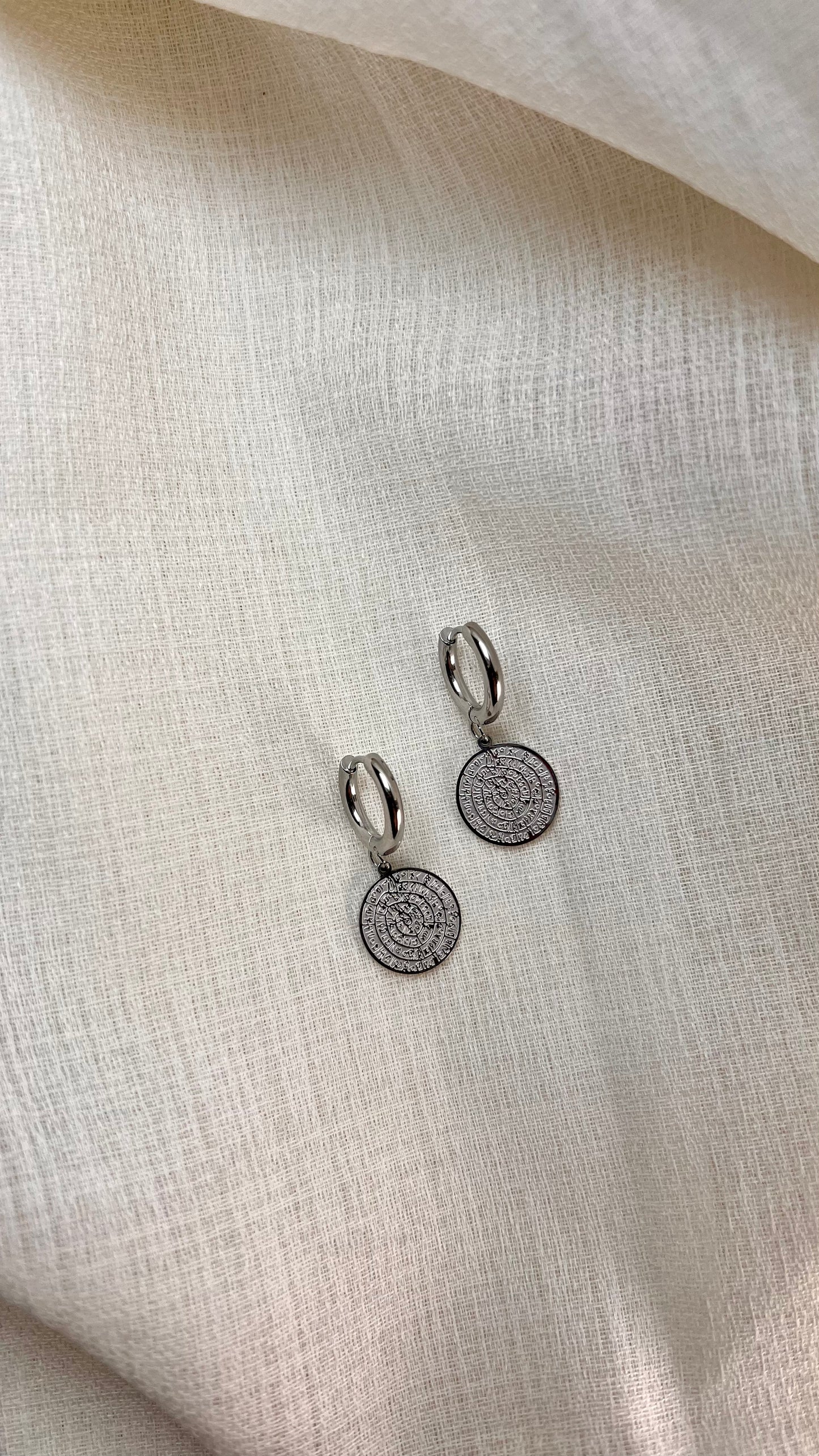 Discphaistos Earrings