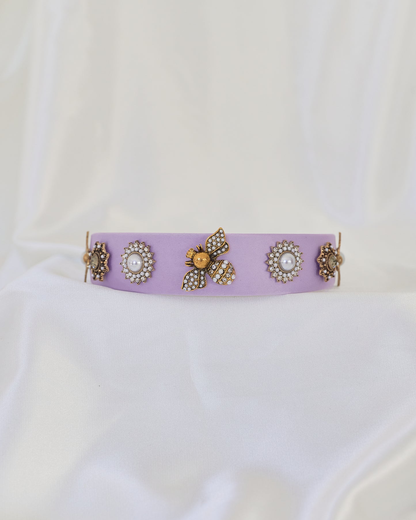 Merli Purple Bee Headband